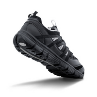 Apexfoot Men's Athletic Bungee Active Shoe - A5000 - Black