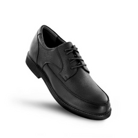 Apexfoot Men's Moc Toe Oxford Dress Shoe Lexington - Black