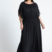 ELOQUII Women's Dolman Sleeve Maxi Dress