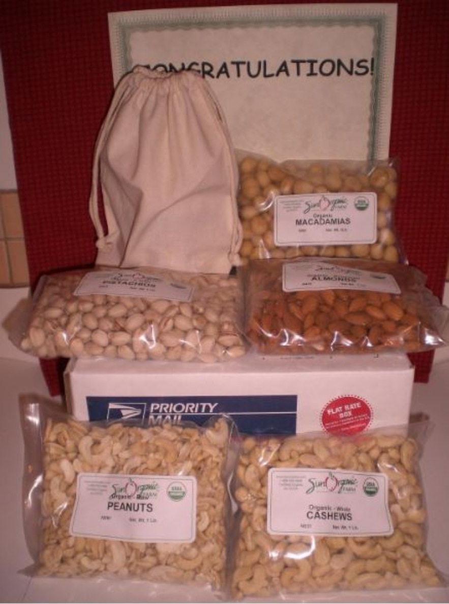 Sun Organic Farm Organic Priority Nut Lover Pack - SHIPPING INCLUDED - Click for info