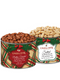 Virginia Diner Holiday Plaid Salted Peanuts & Butter Toasted Peanuts Gift Duets