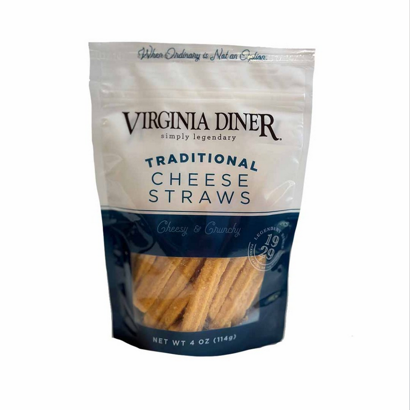 Virginia Diner Cheese Straws Resealable Pouch