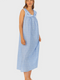 Lanz of Salzburg Women's Daisy Cotton Dream Long Nightgown