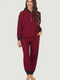 Lanz of Salzburg Women's Buffalo Check Ski Pajama