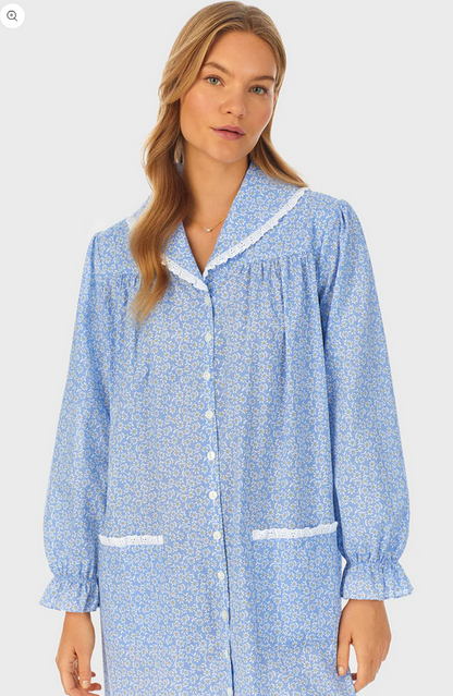 Lanz of Salzburg Women's Daisy Cotton Dream Short Robe/Dress