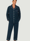 Lanz of Salzburg Men's Black Watch Flannel Pajama