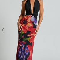 Showpo Runaway The Label - Tenaya Maxi Dress in MAEVE PRINT