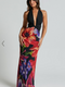 Showpo Runaway The Label - Tenaya Maxi Dress in MAEVE PRINT