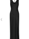 Showpo Adilah Maxi Dress - Cowl Neck Satin Dress in Black