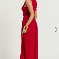 Showpo Runaway The Label - Nalla Maxi Dress in Cherry