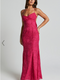 Showpo Runaway The Label - Florenza Maxi Dress in Fuchsia