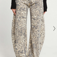 Showpo Lioness - Horseshoe Jean in Leopard Fade