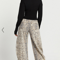 Showpo Lioness - Horseshoe Jean in Leopard Fade