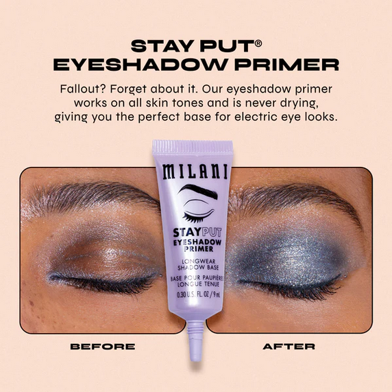 Milani Cosmetics Stay Put Eyeshadow Primer