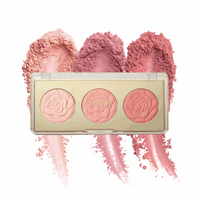 Milani Cosmetics Rose Blush Trio Palette