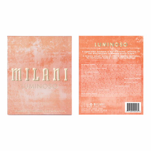 Milani Cosmetics Luminoso Eyeshadow Palette