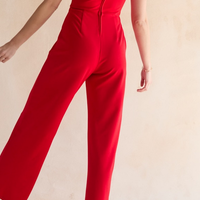 Francesca's Sylvia Ruffle Sleeve Jumpsuit (x2)