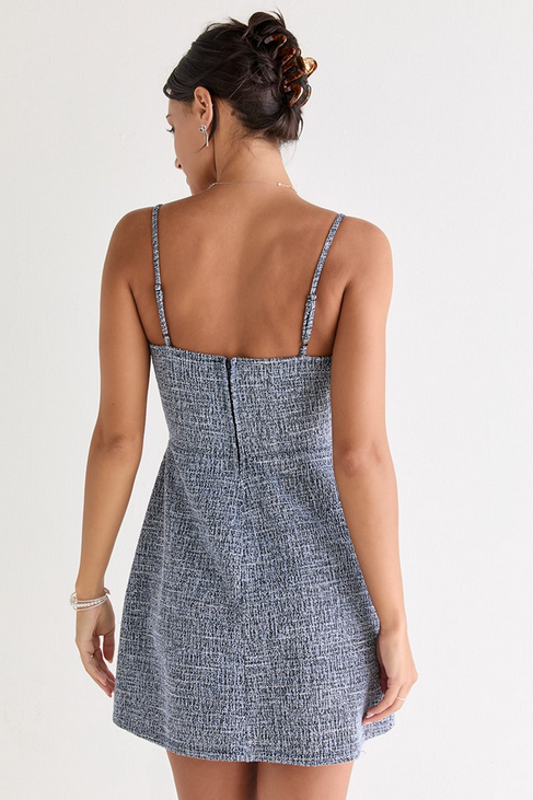 Francesca's Nicole Bow Corset Mini Dress