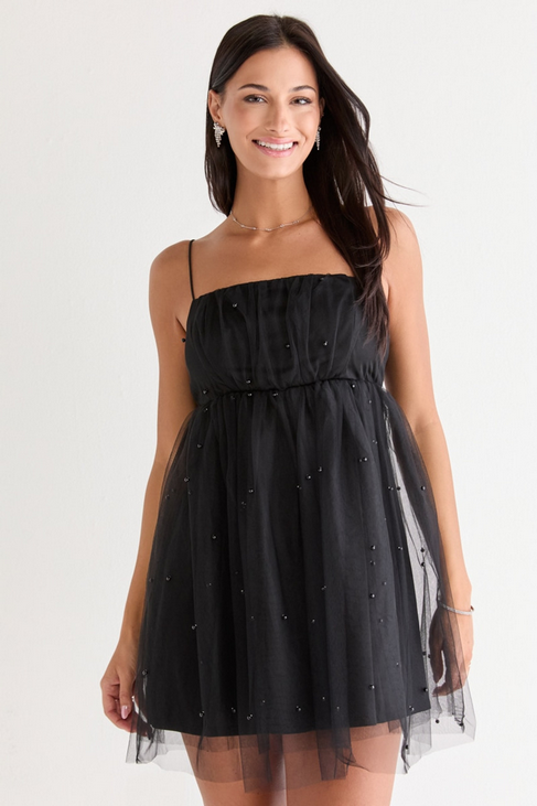 Francesca's Megan Layered Mini Swing Dress (x2)