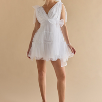 Francesca's Judy Tulle Pearl Tiered Dress (x2)