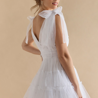 Francesca's Judy Tulle Pearl Tiered Dress (x2)