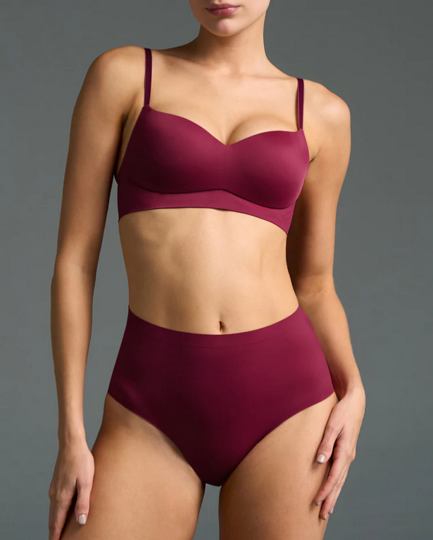 EBY High Waisted - Red Plum (x2)