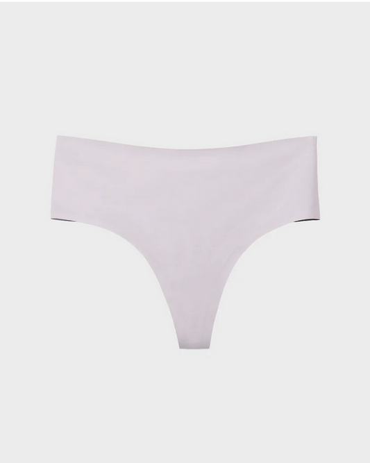 EBY High Waisted Thong - Lavender Fog (x2)