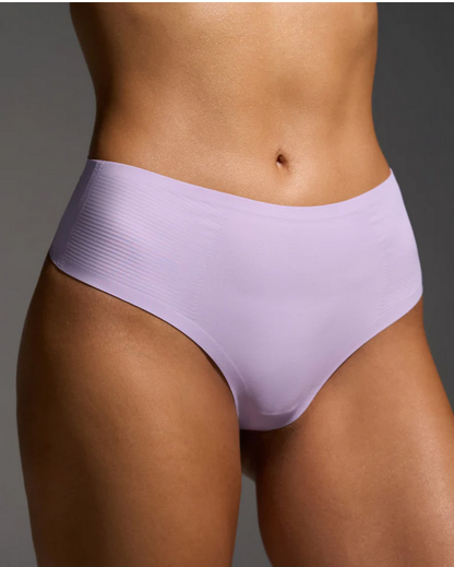 EBY High Waisted Thong - Lilac (x2)