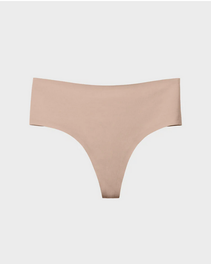 EBY High Waisted Thong - Nude (x2)