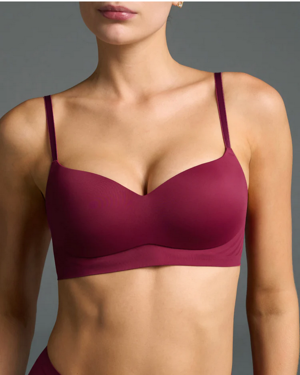 EBY All Day Balconette - Red Plum