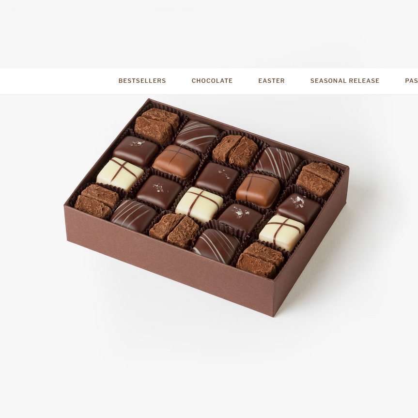 L.A. Burdick Chocolates Caramel Assortment