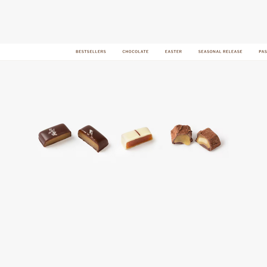 L.A. Burdick Chocolates Caramel Assortment