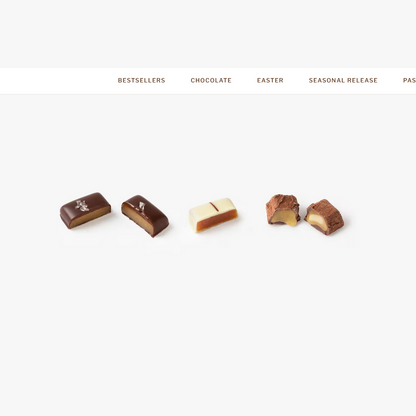 L.A. Burdick Chocolates Caramel Assortment