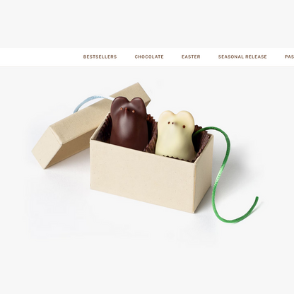 L.A. Burdick Chocolates Chocolate Mice Sampler - 1 Dark Mouse