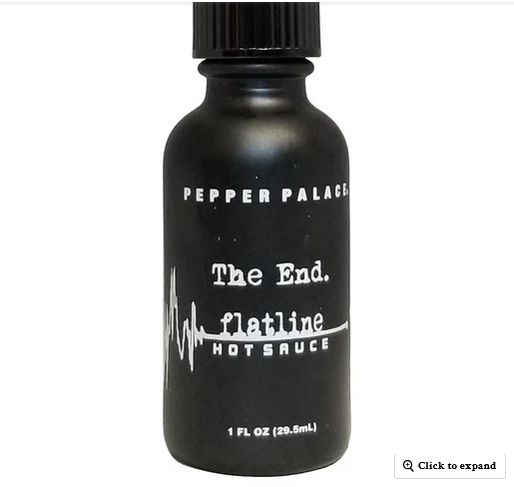 Pepper Palace The End: Flatline Hot Sauce