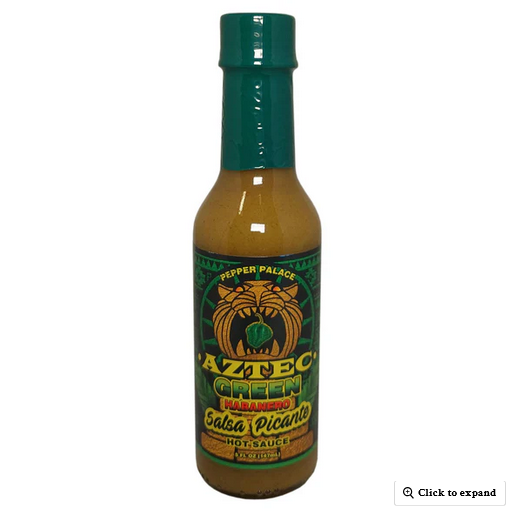 Pepper Palace Aztec Green Habanero Salsa Picante