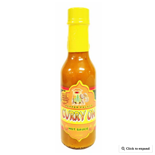 Pepper Palace Curry On: Hot Sauce