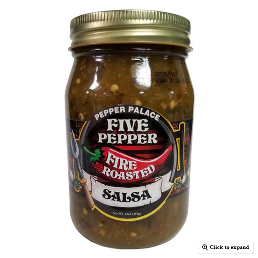 Pepper Palace Five Pepper Fire Roasted Salsa
