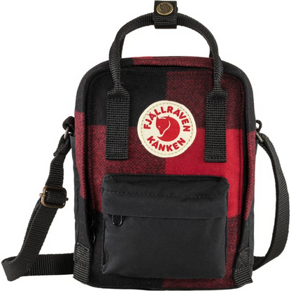 Fjallraven Everyday Outdoor Kånken Re-Wool Sling 320-550 - Red-Black