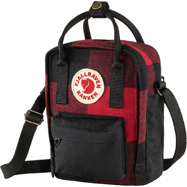 Fjallraven Everyday Outdoor Kånken Re-Wool Sling 320-550 - Red-Black