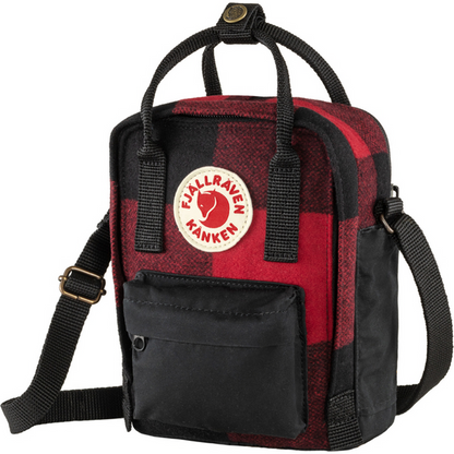 Fjallraven Everyday Outdoor Kånken Re-Wool Sling 320-550 - Red-Black