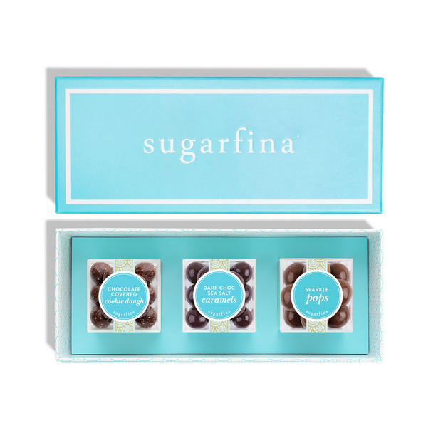 Sugarfina Chocolate Lovers 3 Piece Candy Bento Box