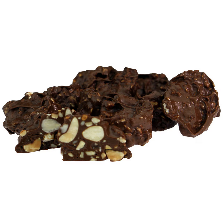Wilbur Chocolate Wilbur Sugar Free Milk Chocolate Peanut Cluster - 8 oz. Box