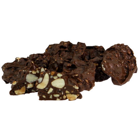 Wilbur Chocolate Wilbur Sugar Free Milk Chocolate Peanut Cluster - 8 oz. Box