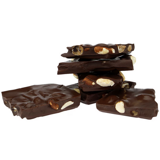 Wilbur Chocolate Wilbur Sugar Free Dark Almond Bark - 8 oz. Box