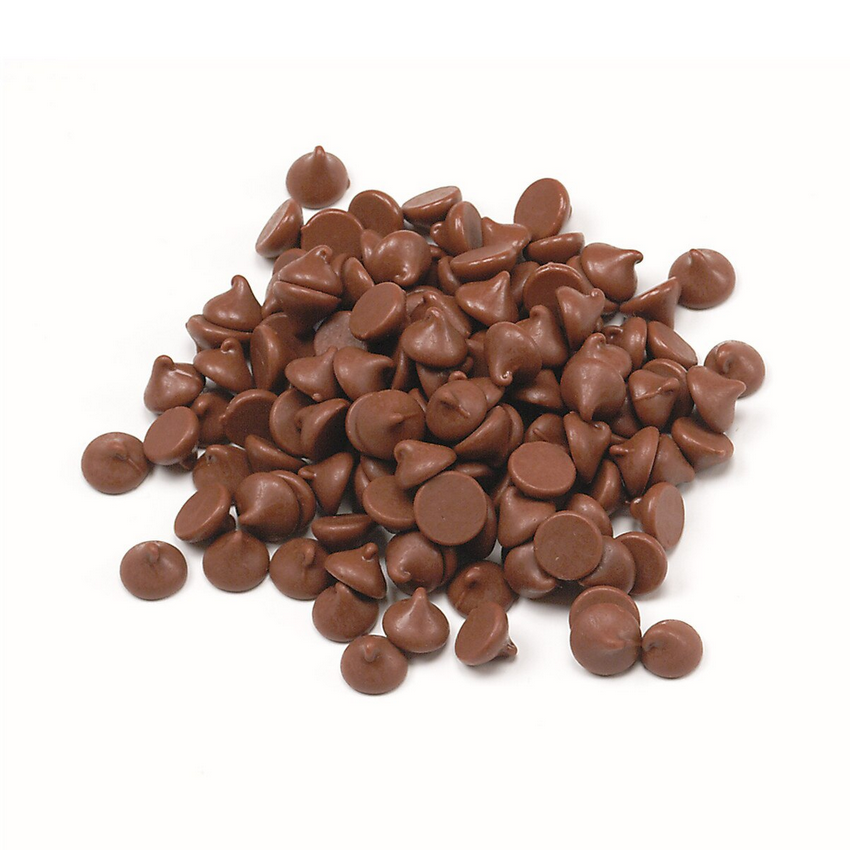 Wilbur Chocolate Wilbur M540 Milk Chocolate Baking Drops 1,000 Count - 12 oz. Bag