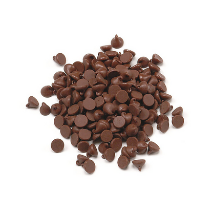 Wilbur Chocolate Wilbur B558 Semisweet Chocolate Baking Drops 10,000 Count - 12 oz. Bag
