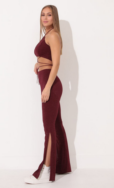 Lucy in the Sky Set in Red Shimmer