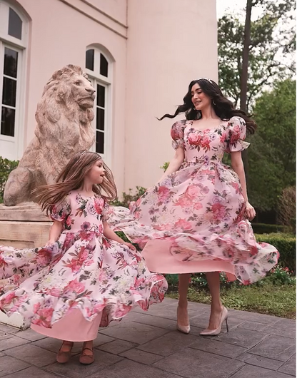 JessaKae Amelia Dress - Peach Blossom