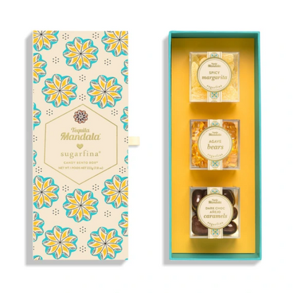 Sugarfina Tequila Mandala 3 Piece Candy Bento Box